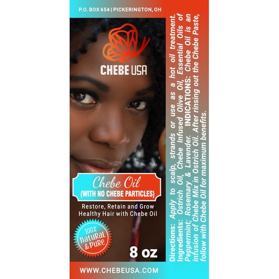 Chebe Oil (With No Chebe Particles - 8oz.)