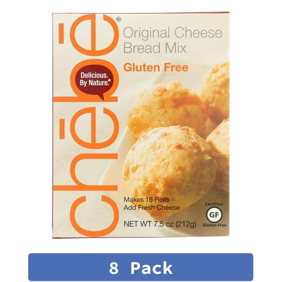 Chebe Original Bread Mix Wheat Free Gluten Free 7.5 oz (Pack Of 8)