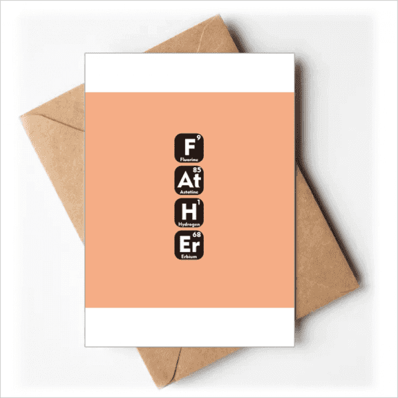 Checal Element Combination Father Greeting Cards You are Invited Invitations
