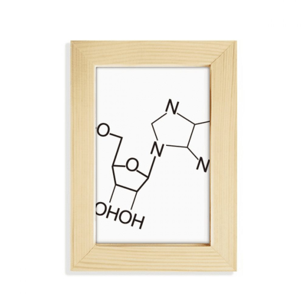 Checal Molecular Structure Illustration Desktop Display Photo Frame ...