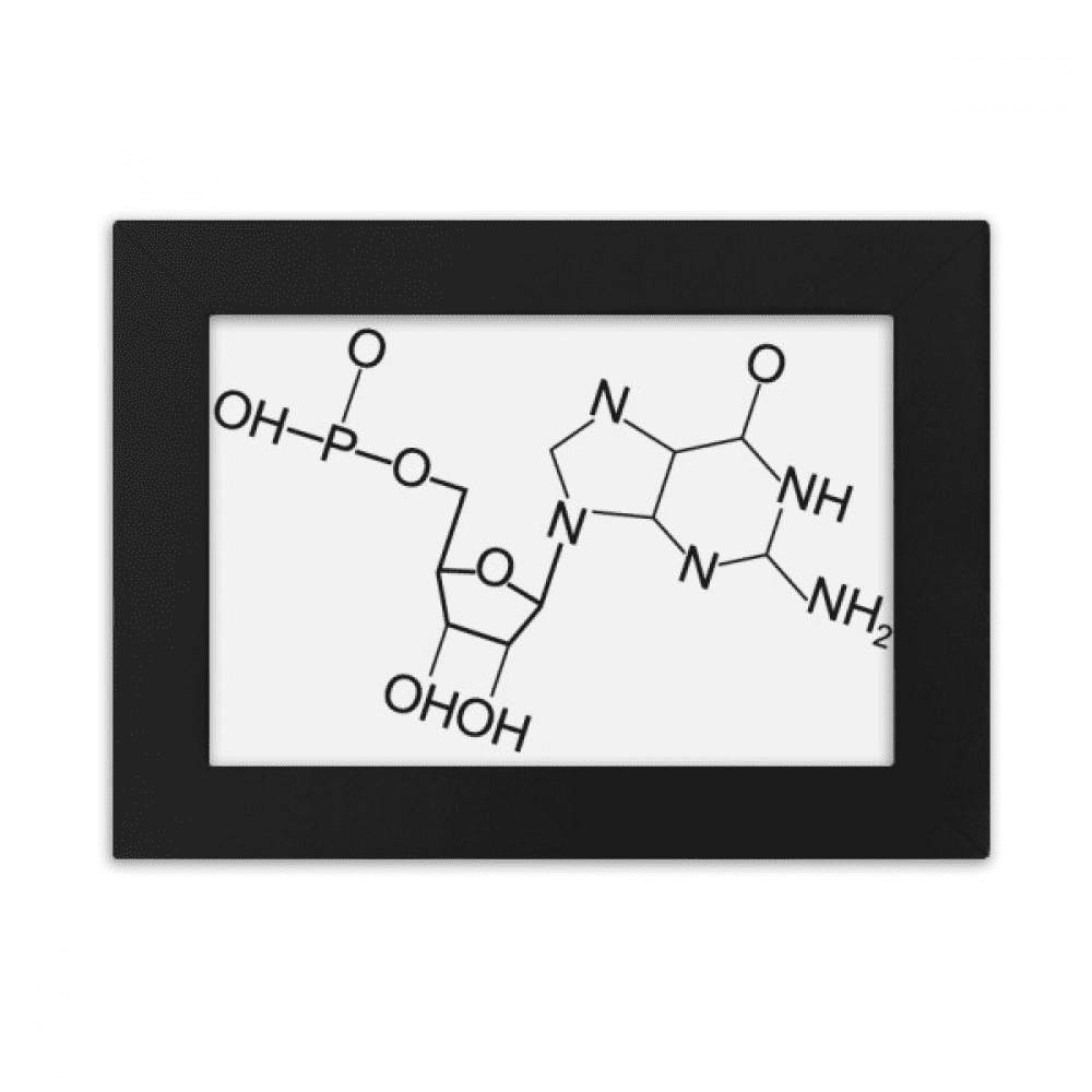 Checal Molecular Structure Illustration Desktop Photo Frame Ornaments ...