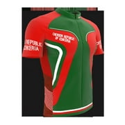 Chechen Republic of Ichkeria Full Zipper Bike Short Sleeve Cycling Jersey  for Women - Size XL