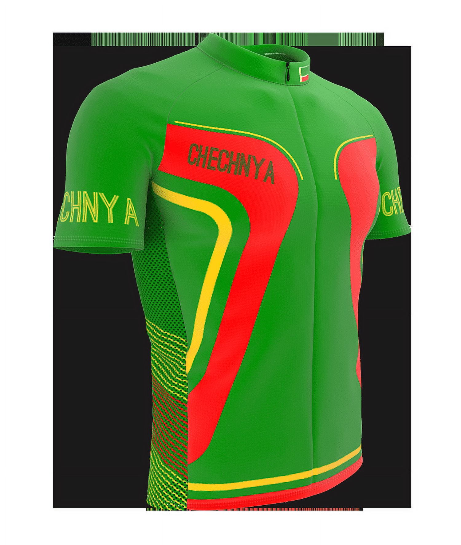 Chechnya Full Zipper Bike Short Sleeve Cycling Jersey for Women - Size S - Walmart.com