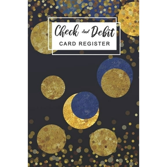 Check And Debit Card Register: Check Registers For Personal, Business Checkbook Large Print 2019 - 2020 - 110 Pages Pocket Size