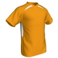 thumbnail image 1 of Check Baseball/Softball Jersey, Men's Small, Gold with White Highlights, 1 of 1
