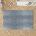 thumbnail image 1 of Check Blue Kids Play Mat, 1 of 5
