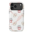 thumbnail image 1 of Check Box Pattern Minimal Geometric Modern Design Case for iPhone 17 to 11 Pro Max, 1 of 2