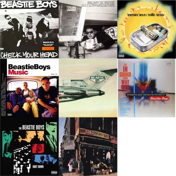 Check Your Head & Ill Communication & Hello Nasty & Beastie Boys Music (2LP) & Licensed To Ill (30Th Anniversary Edition) & In Sound From Way Out (180G) & Root Down Ep & Paul's Boutique (2 LP)