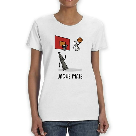 Check, Mate T-Shirt Women -Smartprints Designs, Female Medium