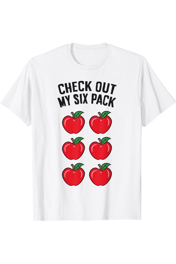 Check Out My Six Pack Apple T-Shirt