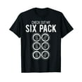 thumbnail image 1 of Check Out My Six Pack Funny Beer, Funny Drinking T-Shirt, 1 of 5