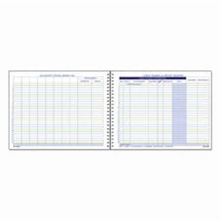 Check Payment-Deposit Register- 96 Pages- 8-.50in.x11in.- White