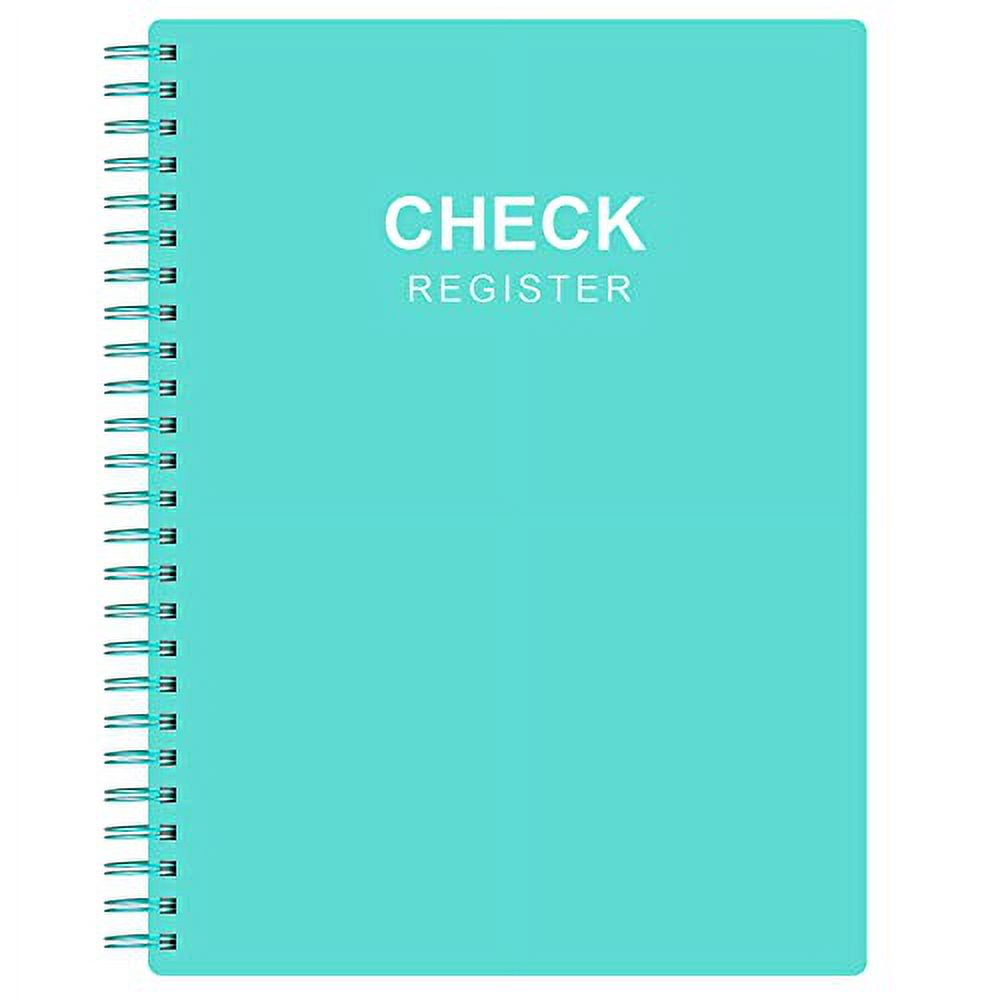 Check Register â€“ A5 Checkbook Log with Check & Transaction Registers