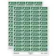 thumbnail image 1 of Check Spelling Teacher Student School Sticker Set - Dark Green - Matte Finish - 1.25" Mini, 1 of 7