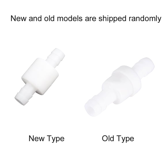 Check Valve 9.5-10mm 3/8" Inline Check Valve for Fuel Gas Liquid Water with Material, Strong Resistance to , Alkali, Salt Ability, Easy to Install, No Assembly Required