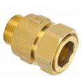 Check Valve Brass 1-Way Water Meter Thread DN20x25