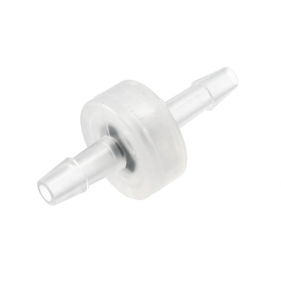 Check Valve One Way Non Return Check Valve for Water Fuel Gas Liquid Air, 5pcs