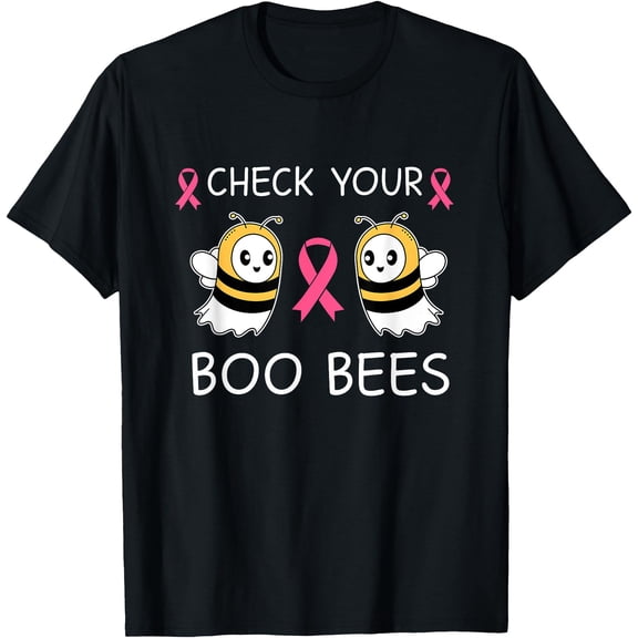 Check Your Boo Bees Shirt Funny Breast Cancer T-Shirt Unisex S-5XL Hot Trending Shirt, Vintage Birthday Gift