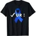 thumbnail image 1 of Check Your Colon, Colonoscopies. Colon Cancer Awareness T-Shirt, 1 of 5