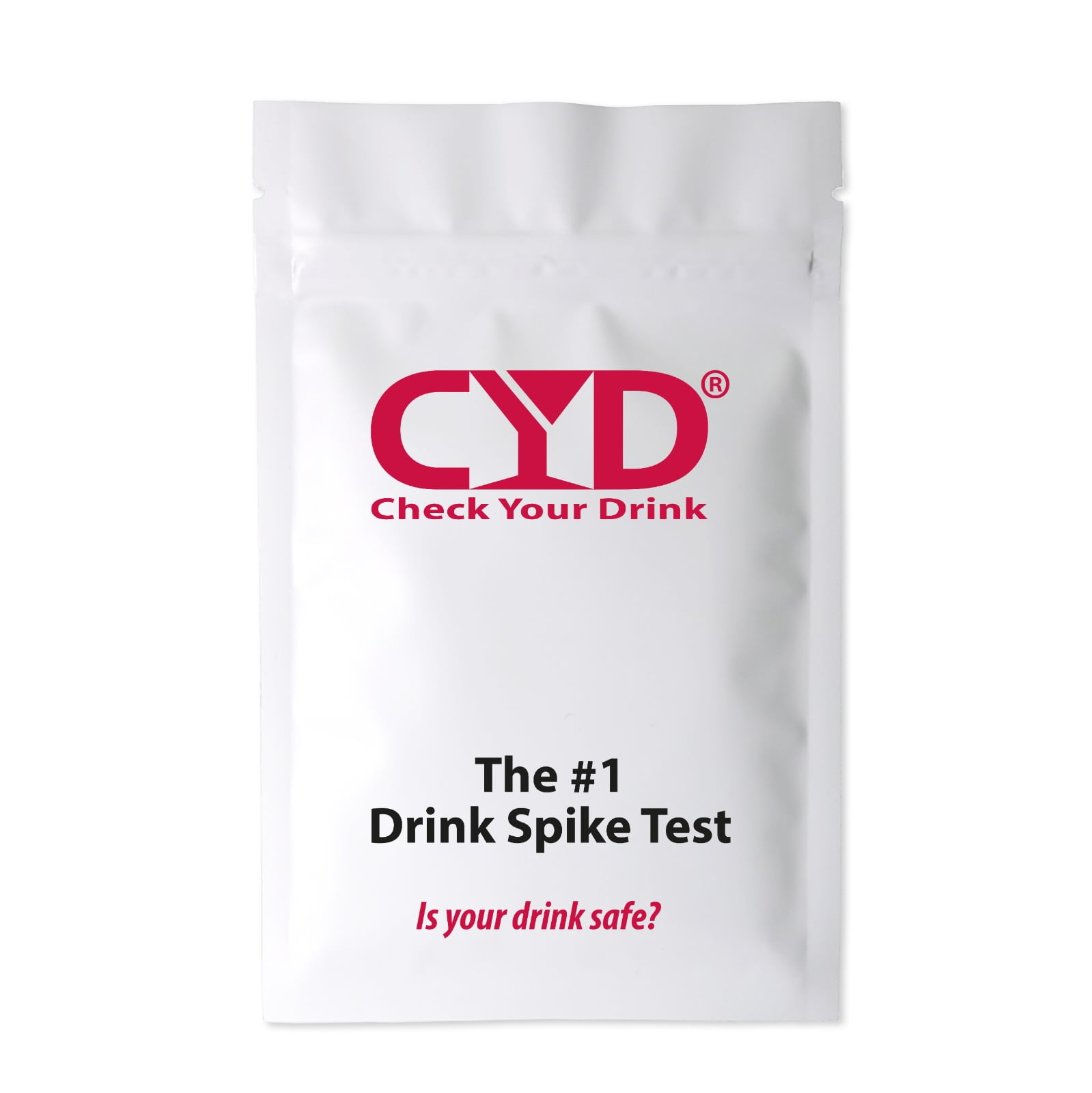 Check Your Drink Drink Spiking Test Kit 5 Test Strips