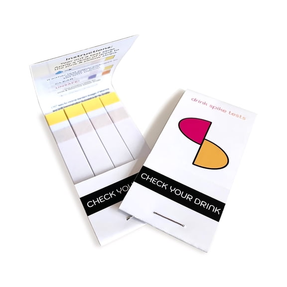 Check Your Drink Spiked Drink Test Strips