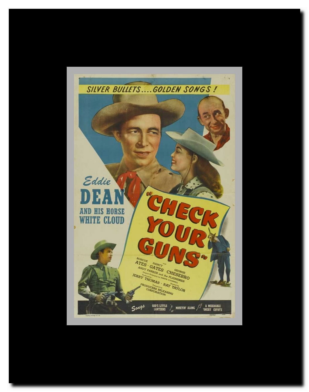 Check Your Guns Framed Movie Poster