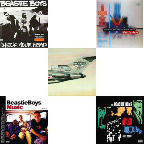 Check Your Head & Beastie Boys Music (2LP) & Licensed To Ill (30Th Anniversary Edition) & In Sound From Way Out (180G) & Root Down Ep