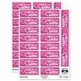thumbnail image 1 of Check Your Work Magnifying Glass Teacher Student School Sticker Set - Hot Pink - Gloss Finish - 2.00" Large, 1 of 7