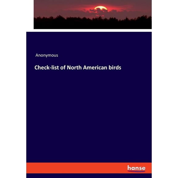 Check-list of North American birds, (Paperback)