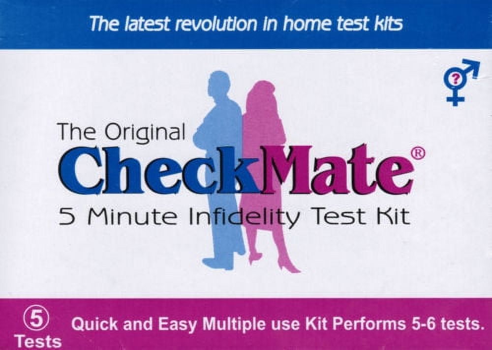  Check Mate Infidelity Test Kit - 10 Tests - Check your spouse,  boyfriend, girlfriend, partner. : Health & Household