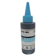 CheckOutStore 10 Light Cyan Bulk Dye Refill Ink 100ml for Epson