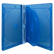 CheckOutStore 10 Premium Standard Blu-Ray Quad 4 Disc Cases 14MM