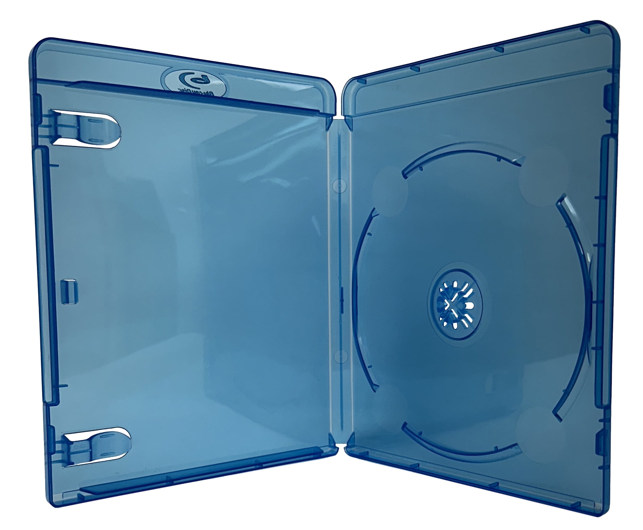 Maxtek 10.4 mm Standard Single Clear CD Jewel Case with