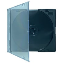 CheckOutStore 10 Slim Black CD Jewel Cases