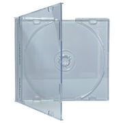 CheckOutStore 10 Slim Super Clear CD Jewel Cases