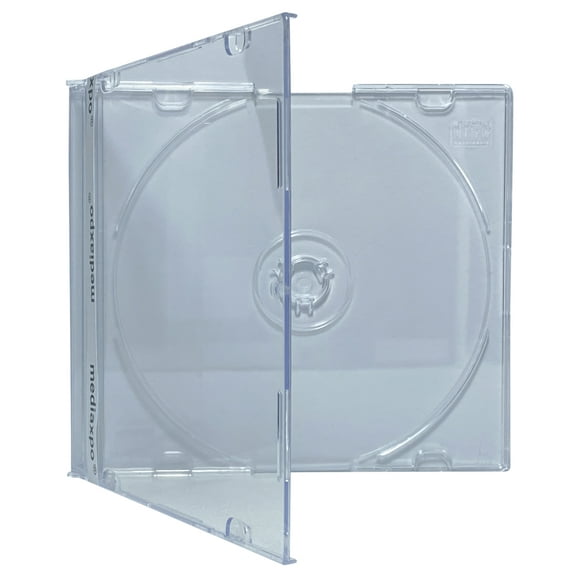 CheckOutStore 10 Slim Super Clear CD Jewel Cases