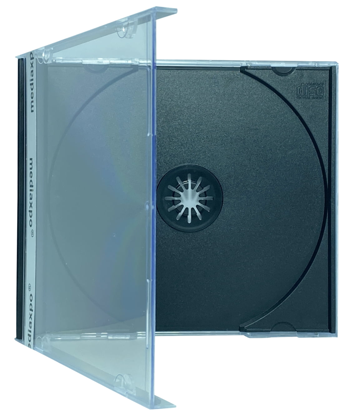 CheckOutStore 10 Standard Black CD Jewel Case - Walmart.com