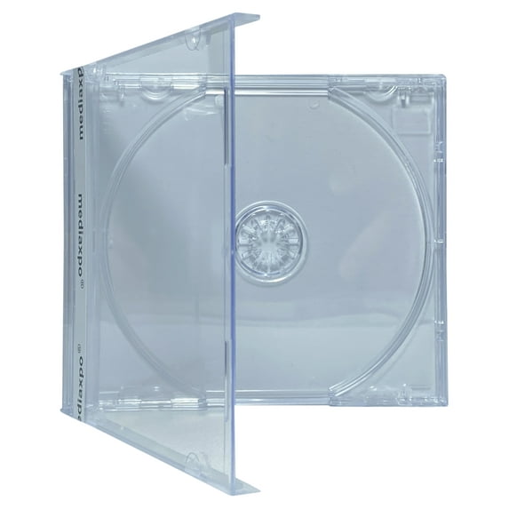 CheckOutStore 10 Standard Clear CD Jewel Case