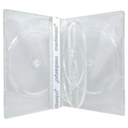 CheckOutStore 10 Standard Clear Quad 4 Disc DVD Cases