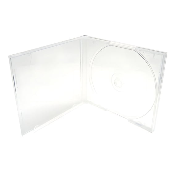 CheckOutStore 10 Standard Clear Single VCD PP Poly Cases 10.4MM