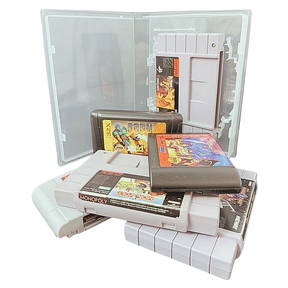 CheckOutStore 10 Universal Game Cases (UGC) for Retro Video Game Cartridge