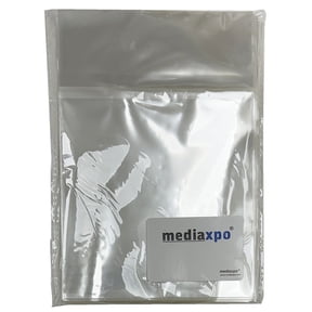 CheckOutStore 100 OPP Plastic Wrap Bag for Standard Blu-Ray Case 14mm