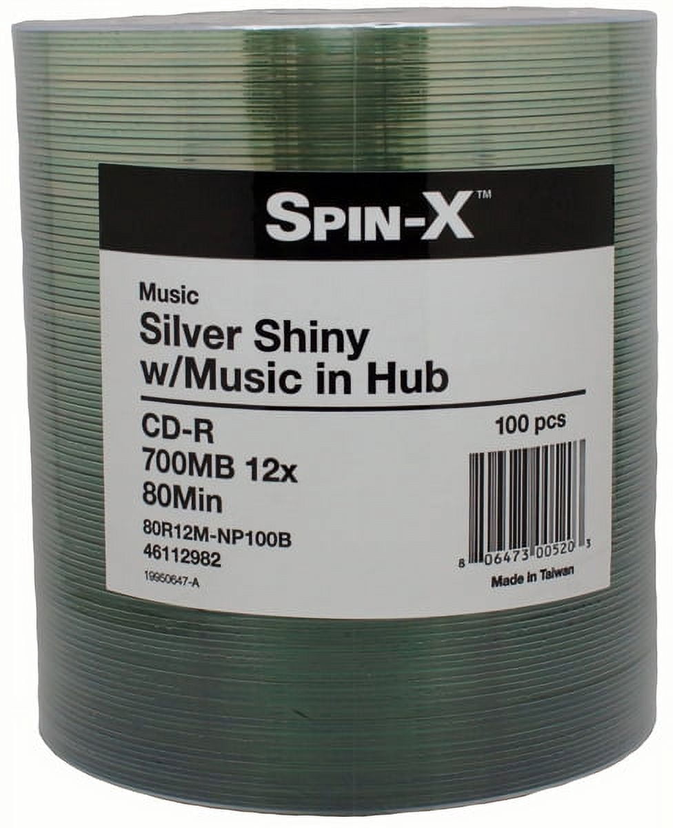 CD-R 12X Digital Audio (DA) Blank CDR Media Discs (100 pack) - Walmart.com