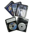 thumbnail image 1 of CheckOutStore 1000 Black CD/DVD Half Sheet Storage 3-Ring Binder Filing Sleeve & Booklet, 1 of 4