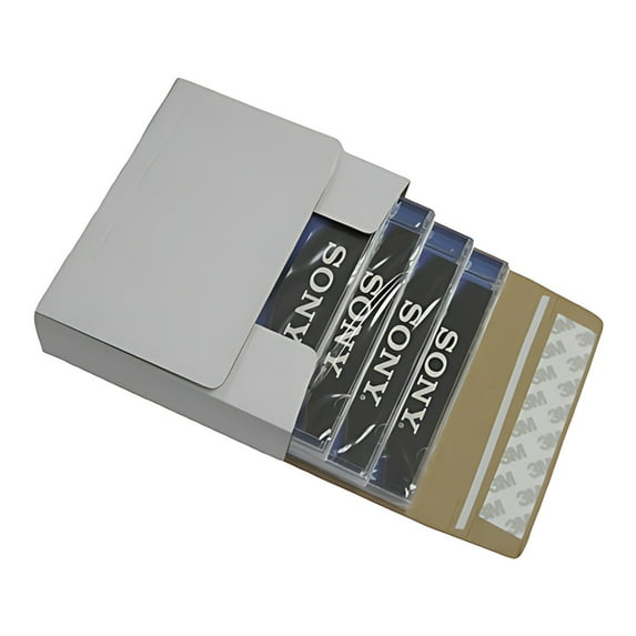 CheckOutStore 1000 CD Cardboard Box Self Seal Mailers (Ship 1-4 CDs in Jewel Cases)