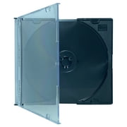 CheckOutStore 1000 SLIM Black CD Jewel Cases