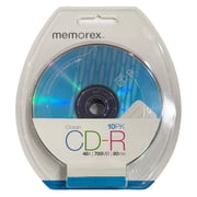 CheckOutStore 20 Memorex 52X CD-R 80min 700MB Ocean Logo Top