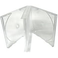 thumbnail image 1 of CheckOutStore 200 Clear Quad 4 Disc CD Jewel Case, 1 of 1