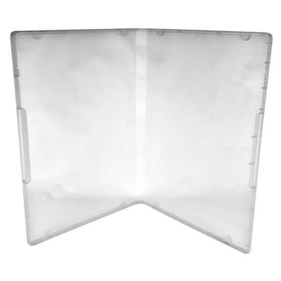 CheckOutStore 200 Clear Storage Cases 14mm for Rubber Stamps /w Tabs (No Hub)