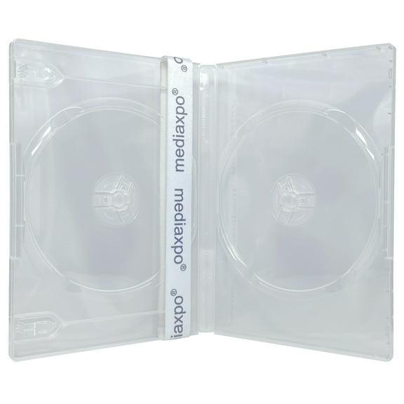 CheckOutStore 200 Standard Super Clear Double DVD Cases